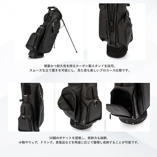 ベゼル VESSEL Player 5.0 STAND BAGS スタンドバッグ キャディバッグ