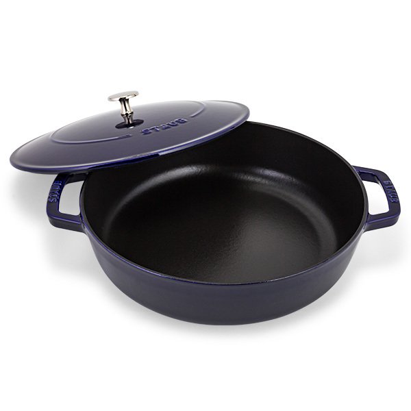 ストウブ Staub 鍋 ブレイザー ソテーパン 28cm IH対応 ホーロー鍋