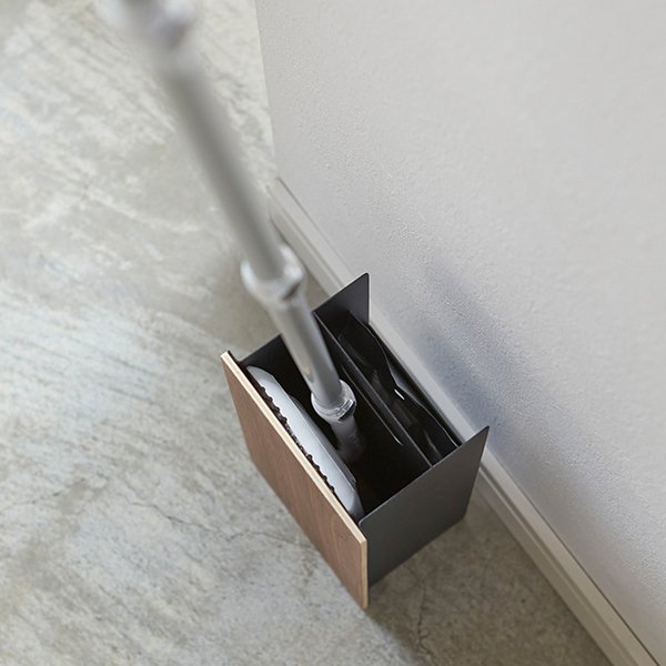 フローリングワイパースタンド RIN リン 山崎実業 フロアワイパー 床