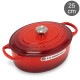�롦���롼�� �륯�롼�� ξ���� �����˥��㡼 25cm 250mm �����åȥ����Х� ��Ǯ �� ���å������� Ĵ����� ����ƥꥢ��ޯ��  Le Creuset SIGNATURE Cocotte Ovale ������ ��