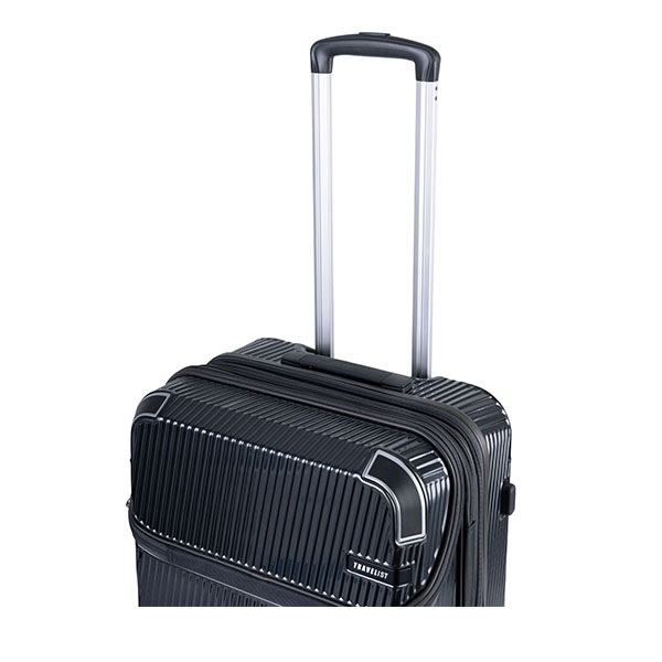 TRAVELIST スーツケース アクセル Mサイズ 51(61)L 機内持ち込み