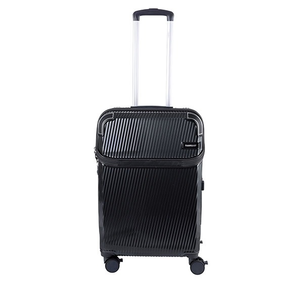 TRAVELIST スーツケース アクセル Mサイズ 51(61)L 機内持ち込み