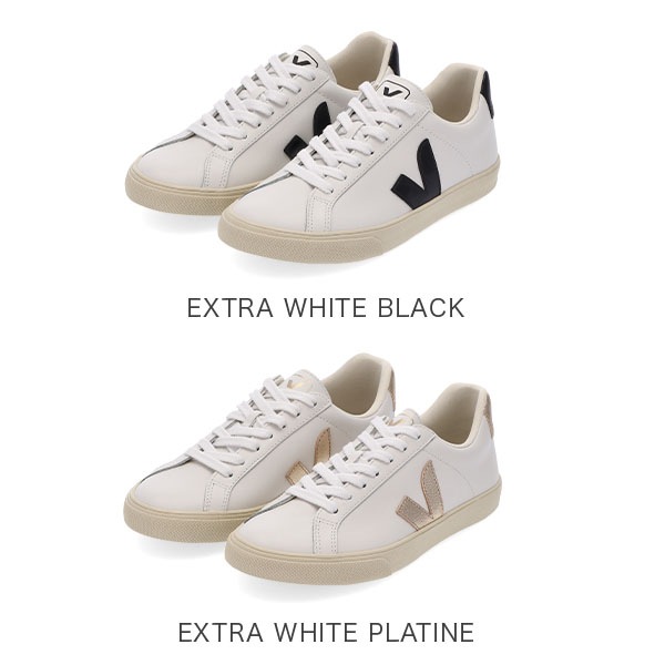 スニーカー VEJA SS25 (VI0220737 EX WHITEPLATINE) ヴェジャ Veja スニーカー ESPLAR LOGO レディース レザー