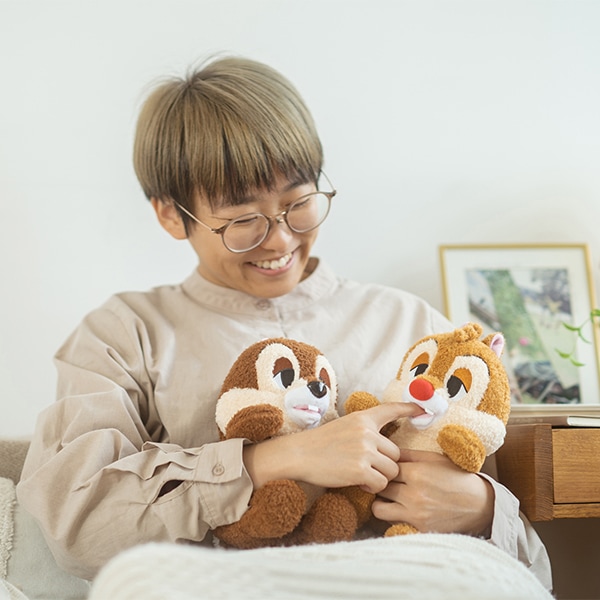甘噛みハムハム ねむねむ チップ デール ディズニー ユカイ工学