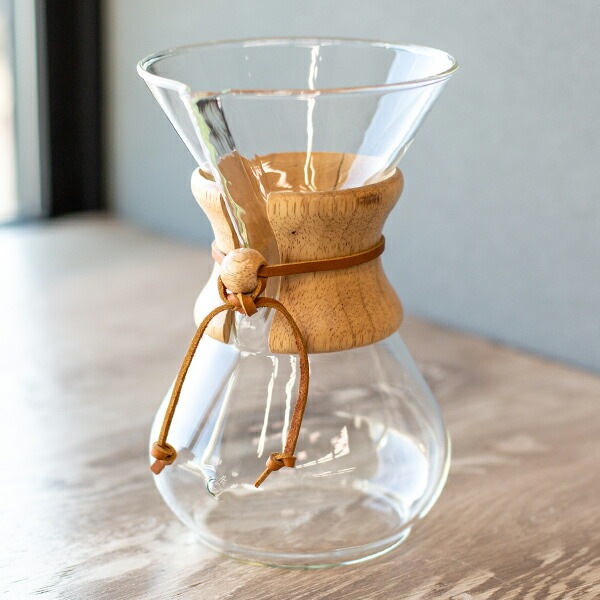 ケメックス コーヒーメーカー + ボダム グラス 6個セット マシンメイド