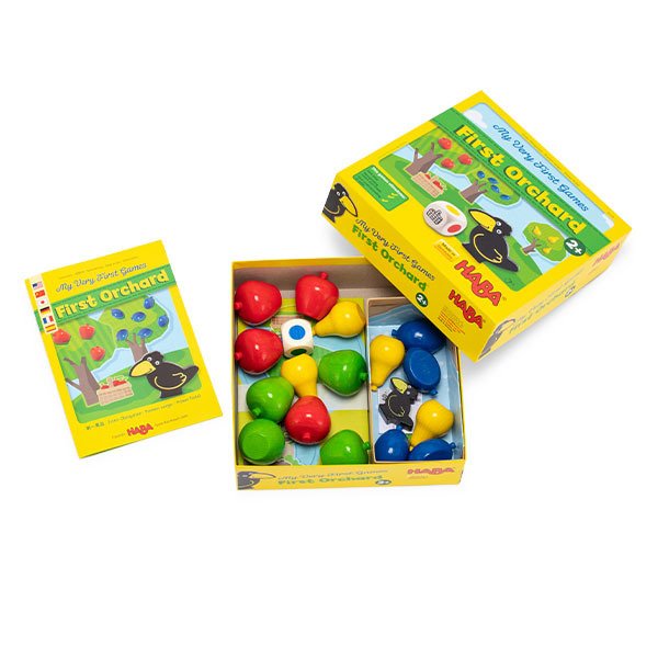 ハバ HABA はじめてのゲーム カラスから果物を守れ! おもちゃ