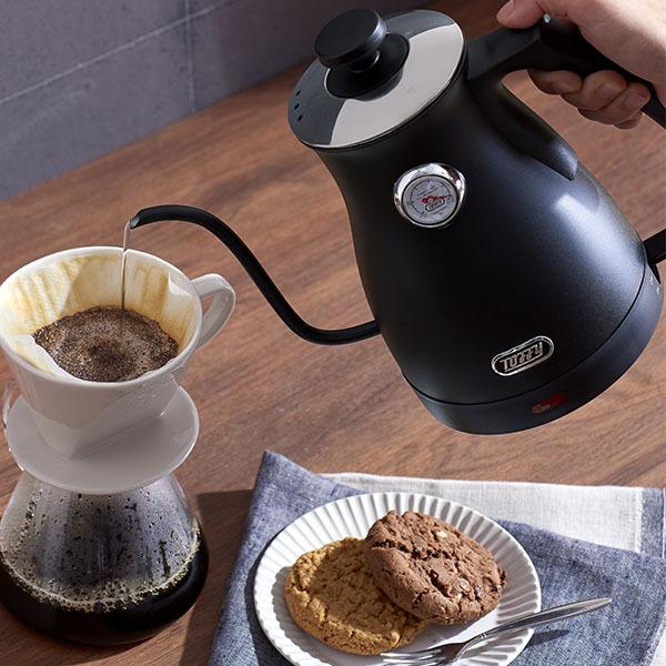 Toffy トフィー 電気ケトル ケトル おしゃれ 温度計 1L 電気
