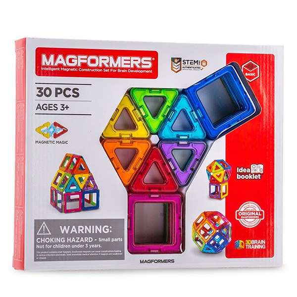 FRSHIPマグフォーマー Magformers おもちゃ 30ピース 知育玩具 磁石