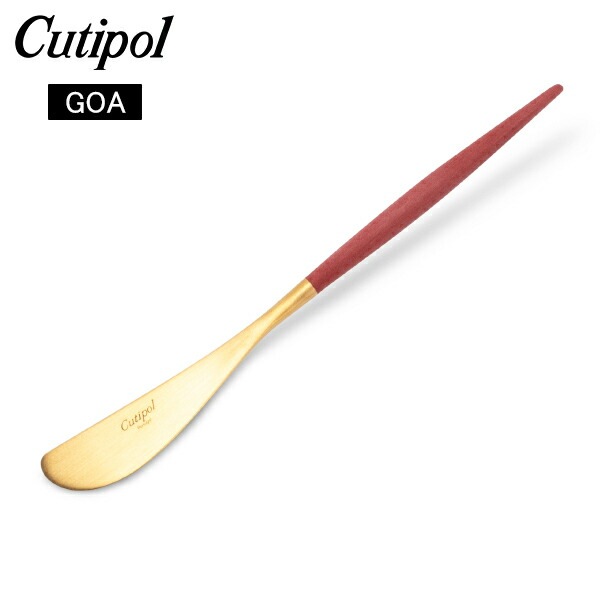 �����ݡ��� Cutipol GOA ���� �Х����ʥ��� ��åɡߥ������ Butter knife Red Gold ���ץ�å��� ���ƥ�쥹 ���ȥ�꡼ ��