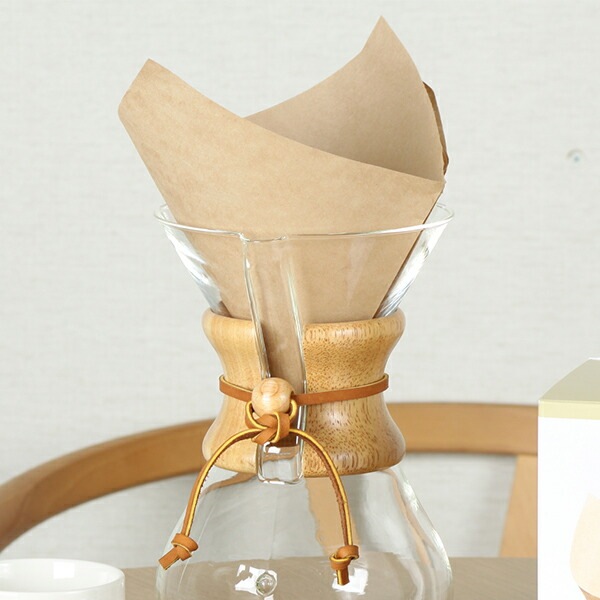 ����å��� Chemex �����ҡ��᡼���� + �ե��륿���ڡ��ѡ� 6���å��� 100���� �ޥ���ᥤ�� �ɥ�å׼� ���å��� ������� CM-6A FSU-100 ��