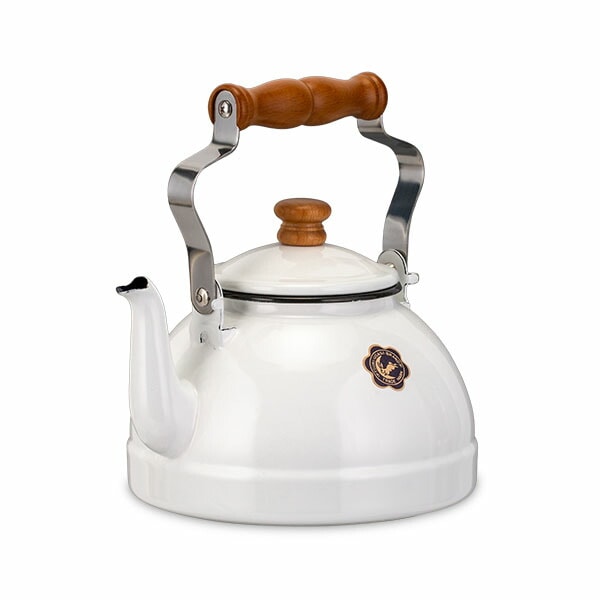 月兎印 ケトル 2.2L 琺瑯 ホーロー やかん ドリップポット IH対応 直火