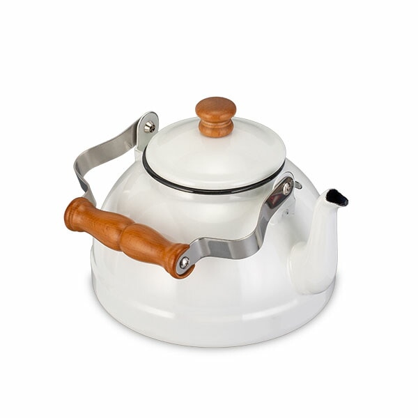 月兎印 ケトル 2.2L 琺瑯 ホーロー やかん ドリップポット IH対応 直火