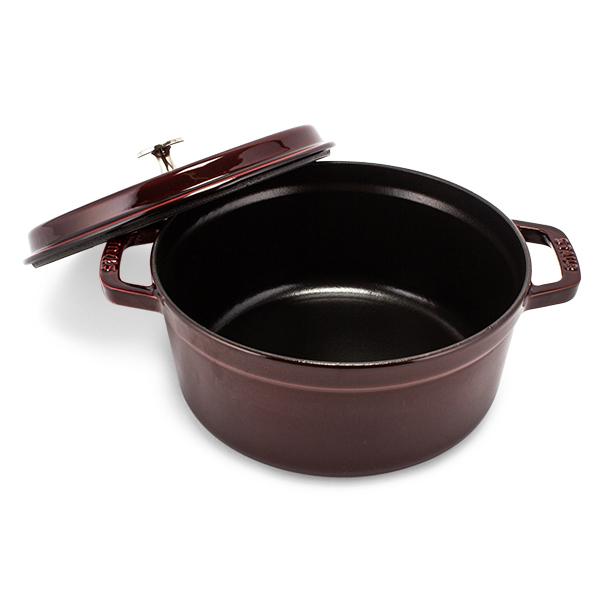 訳あり】 ストウブ 鍋 Staub ピコ ココット ラウンド 24cm 両手鍋
