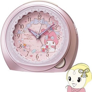 目覚まし時計 セイコークロック マイメロディ クオーツピンク