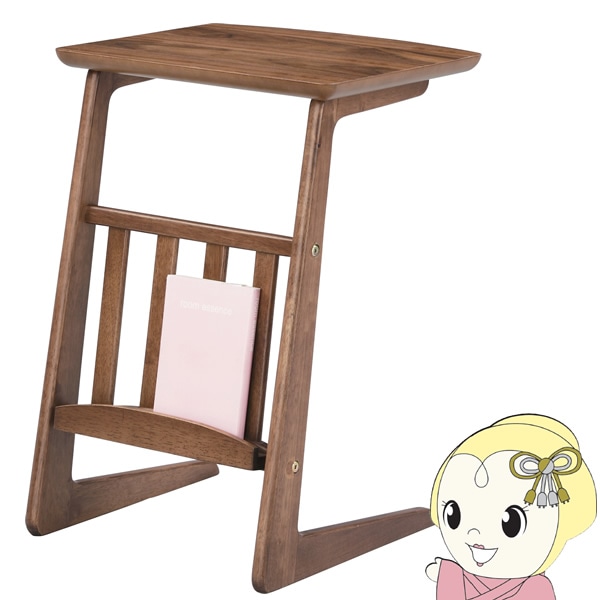 テーブルカフェテーブルブックスタンド