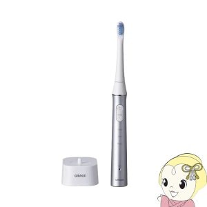 公式ファッションブランド通販サイト 予約]オムロン 電動歯ブラシ 音波式 シルバー HT-B322-SL【送料 電動歯ブラシ