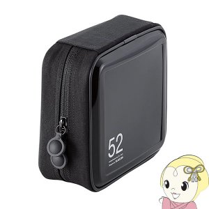 ELECOM ���쥳�� CD/DVD�ե����ʡ������� 52���Ǽ CCD-H52BK�������̡�