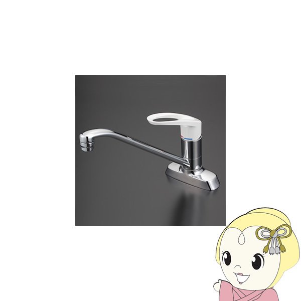 KVK 流し台用シングルレバー式混合水栓 KM5011【お買得 新品 KVK 流し台用シングルレバー式混合水栓 KM5011【お買得 新品