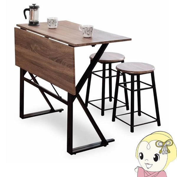 ダイニングテーブル　バタフライテーブル　折りたたみ　イス　セット ダイニングセット 折りたたみ ダイニングテーブル チェア 2人用