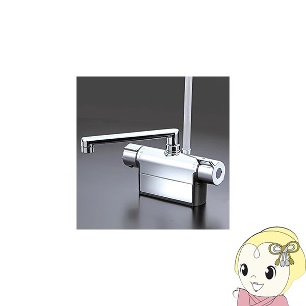 KVK サーモスタット式シャワー ワンストップシャワー付 浴室用水栓 メーカー直送 KVK デッキ形サーモスタット式シャワー ワンストップ