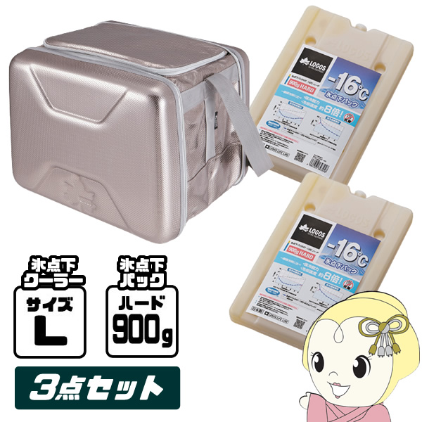 �ڤ��㤤��3�����åȡ������ �ϥ��ѡ�ɹ���������顼 L + ɹ�����ѥå� GT-16�� �ϡ��� 900g �� 2�� LOGOS ������  81660613 x2 logos40th������̵��(�̳�ƻ�����졦Υ�����)��