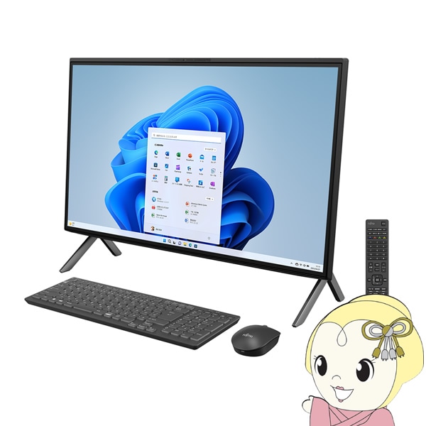 ✨これ一台で完結✨】FUJITSU FMVF90D2B 一体型デスクトップパソコン