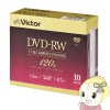 Victor JVC󥦥å ӥǥ 4.7GB 2® ֤ϿDVD-RW 10ѥå 120ʬ VHW12NP10J5̡