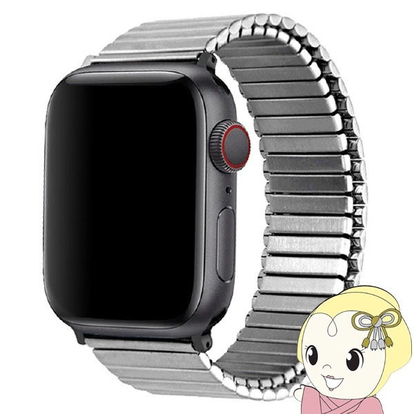 Apple 血なまぐさく Watch バンド 45mm ステンレス シルバー