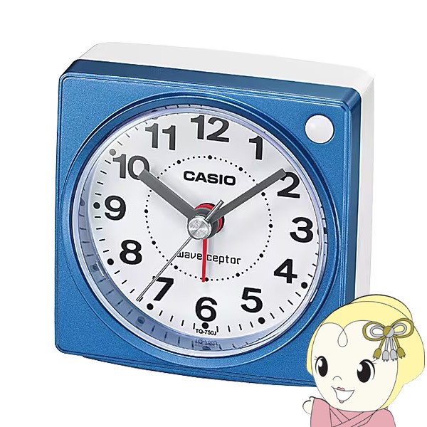 置き時計 置時計 TQ-750J-2JF アナログ表示 電波時計 スヌーズ カシオ