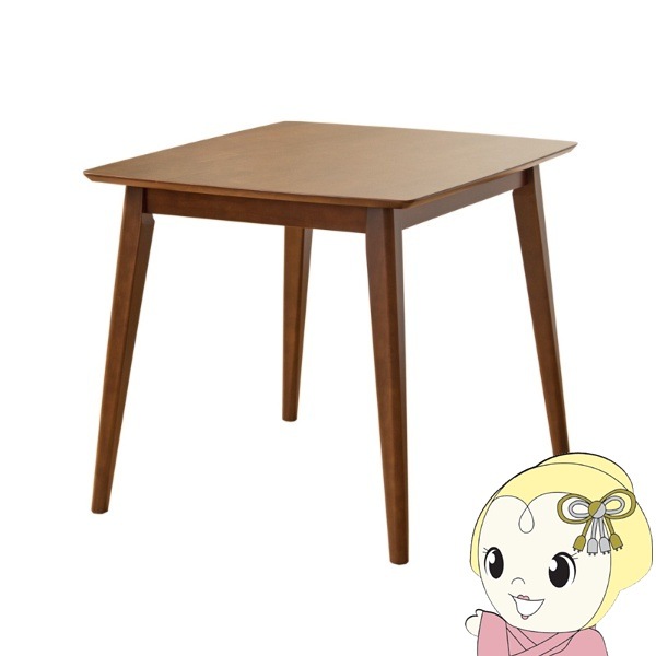 ヴィンテージ】天然木 木製 スクエア ダイニング テーブル