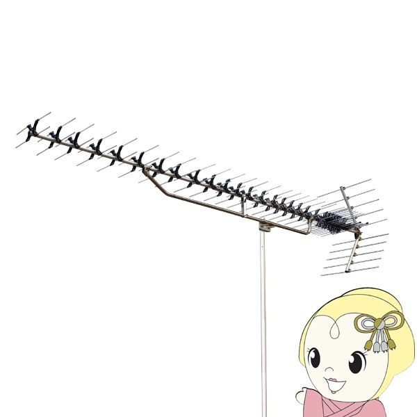 アンテナ 高性能形UHF30素子アンテナ ローチャンネル DXアンテナ ULX30M 高性能形UHF30素子アンテナ 家庭用 ローチャンネル(13ch～34ch) 水平