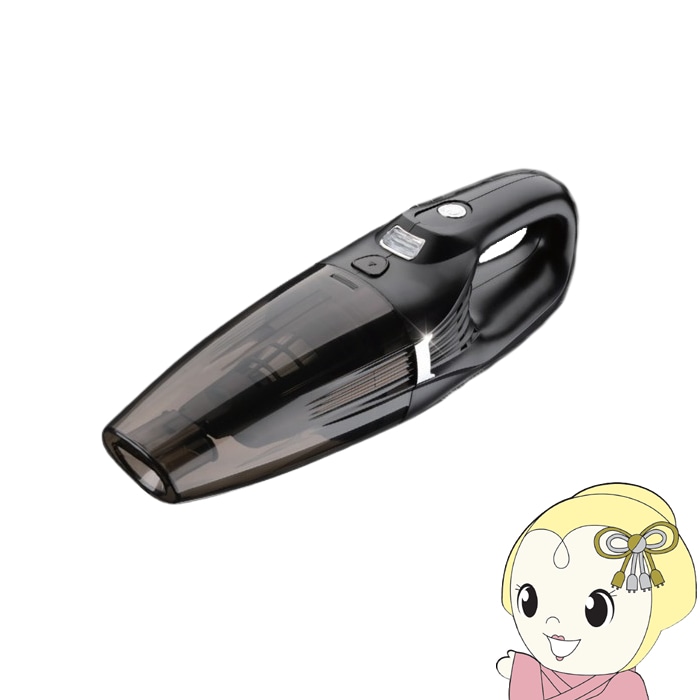 在庫限り 掃除機 ベジタブル 乾湿USB充電LED付ハンドクリーナー GD