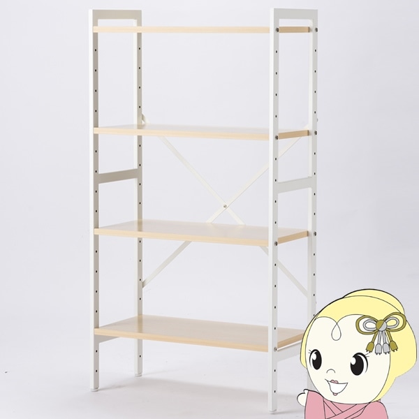 オープンシェルフ 本棚 スチール スリム 北欧 000000147704_BbJsnGO.jpg