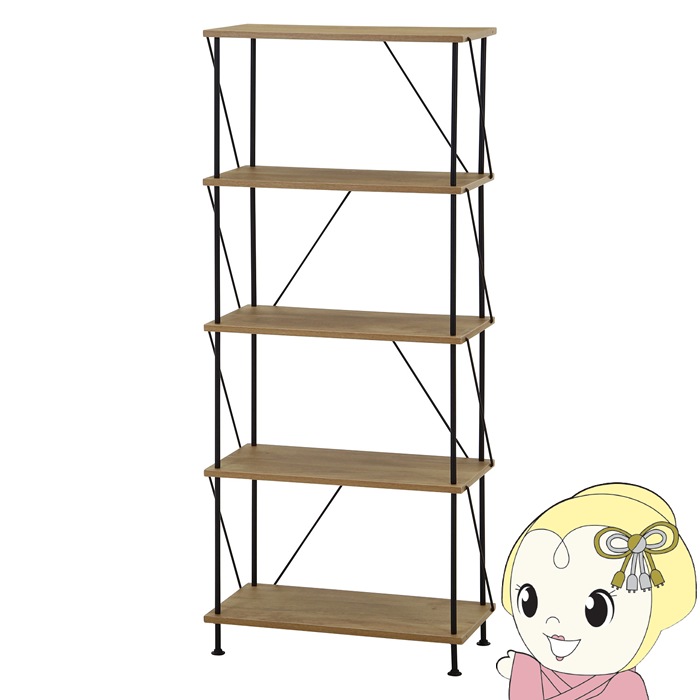 送料無料(沖縄・北海道・離島除く)□オープンラック 5段 ディスプレイ