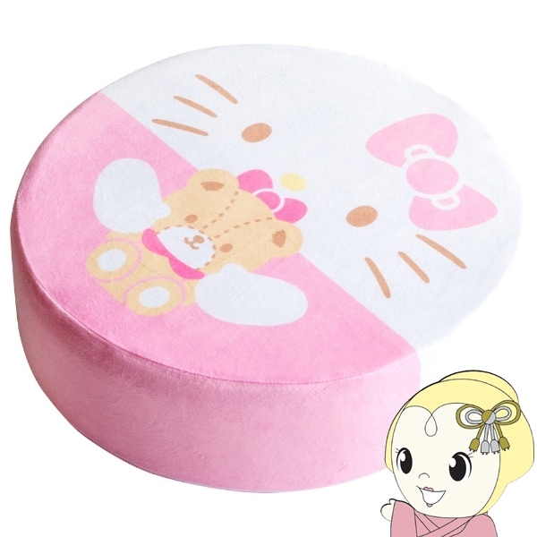 リビングクッション サンリオ 可愛い 極厚クッション 直径40×高さ12cm