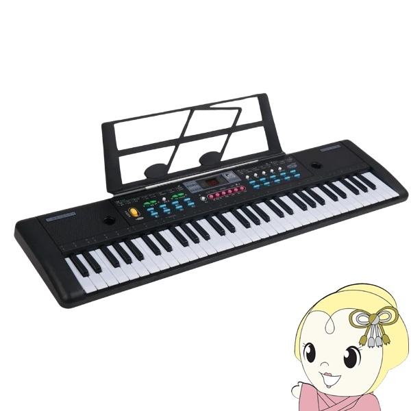 予約]ガイド付きピアノ デジタルランド株式会社 音色：200種類 61鍵盤