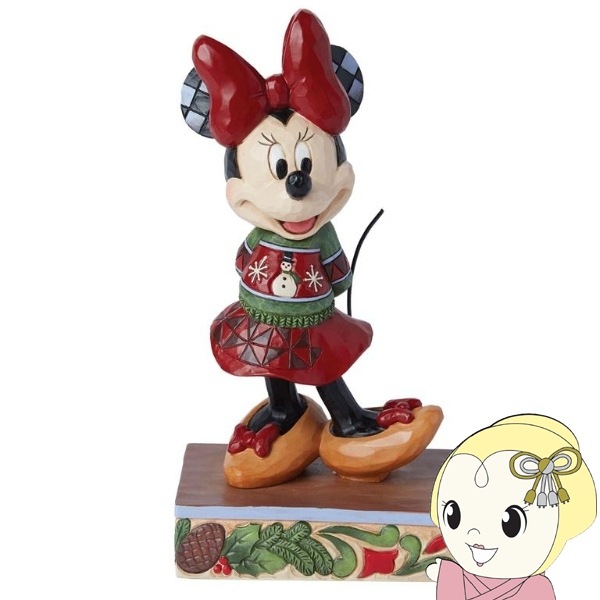 エネスコ ディズニー トラディション クリスマス ミニー 彫像 彫刻
