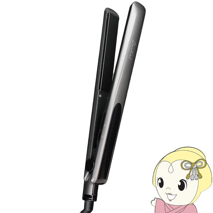 Premium 超音波アイロン スタンド付き 商品説明を必ずお読み下さい マクロス macros シンプルストレートアイロン 6段階 セラミック