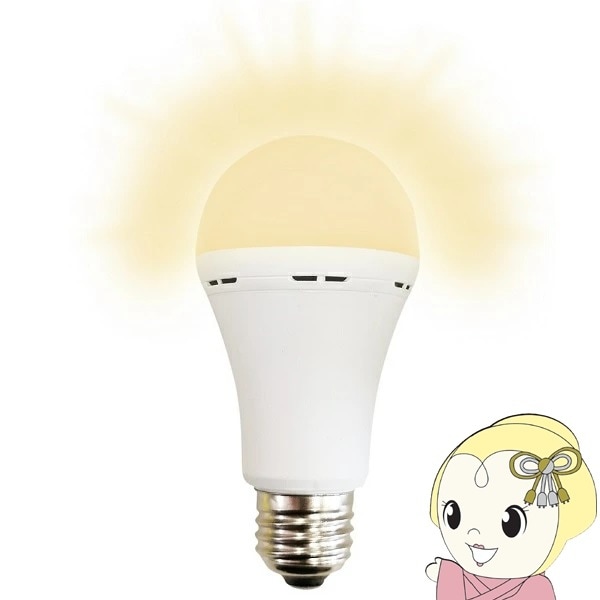 LED電球 ティーエム 停電しても明るいLED電球 燈あかりまもるくん 電球