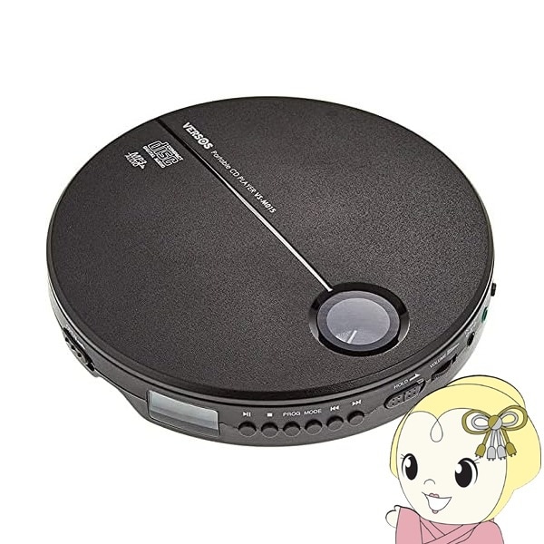 �߸ˤ��ꡡ�ݡ����֥�CD�ץ졼�䡼 VERSOS �٥륽�� �֥�å��ߥ֥�å� VS-PCD01-BB�������̡�