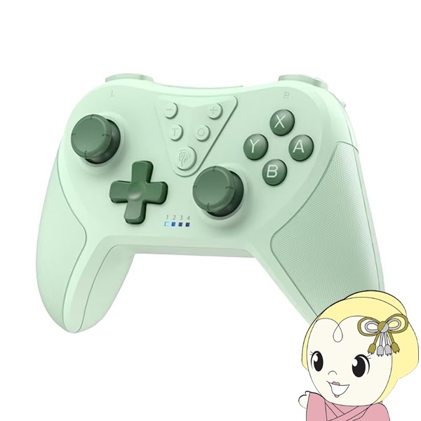 こんとろーらー ブラック】背背面ボタン付き！Game Spirits SW用ワイヤレス