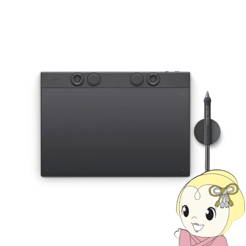 ワコム ペンタブレット INTUOS PRO Midium PTH-651/K1 ペンタブレット 