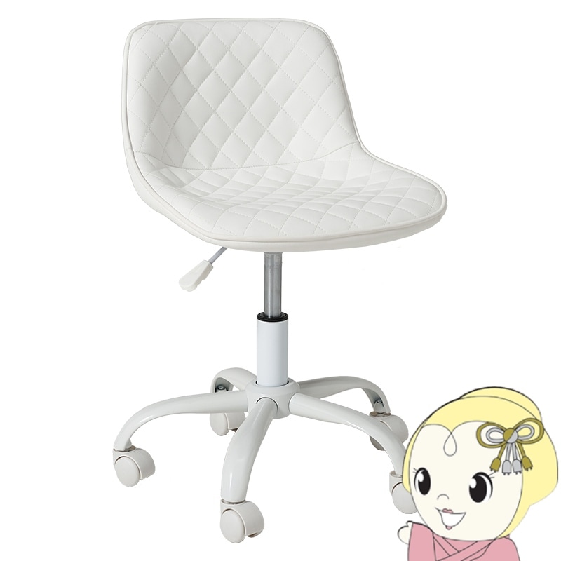 オフィスチェア 椅子 可愛い デスクチェア chair 椅子 おしゃれ　ホワイト 楽天市場】【店内全品P5倍!※要EN】デスクチェア おしゃれ チェア 白脚
