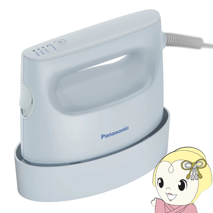 コードつき衣類スチーマー Panasonic パナソニック クレイブルー ハイ