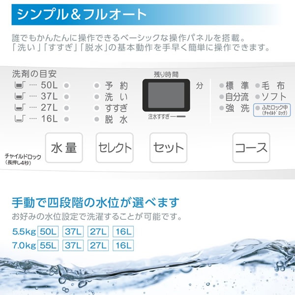 ����̵��(���졦�̳�ƻ��Υ�����)���ڥ᡼����ľ���������� �ķ� ������ maxzen ����ư������ 7.0kg ������ ������ ���㥤��ɥ��å� �ۥ磻�� JW70WP01WH