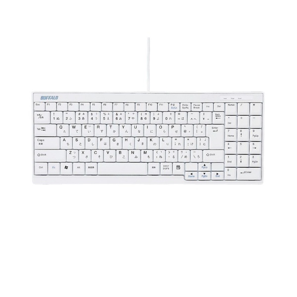 ͭ������७���ܡ��� USB��³ �Хåե����� BSKBU14WH �ۥ磻�ȡ������̡�