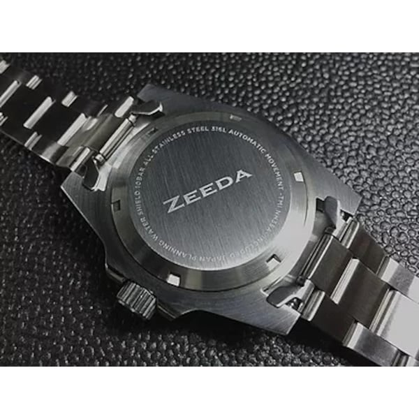 在庫限り ZEEDA（ジーダ） メンズ腕時計 「MOD-LANDER」 ステンレス 10