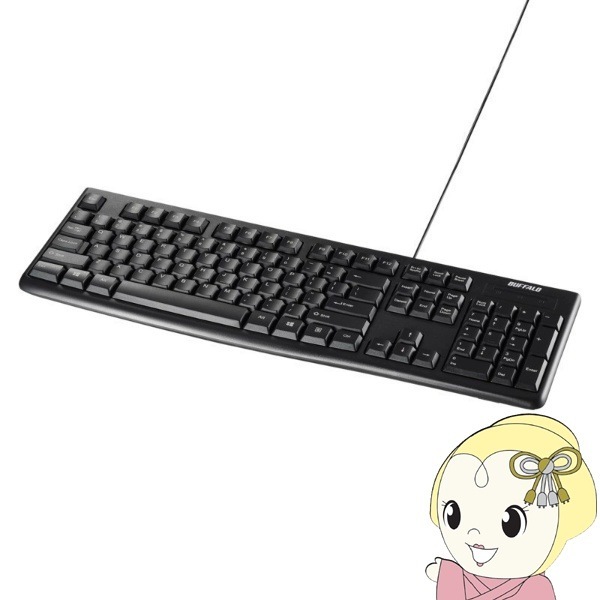 ͭ�������ܡ��� �Хåե����� ����������� USB��³ US English���� BSKBU100ENBK�������̡�