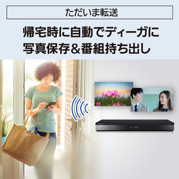 ブルーレイレコーダー パナソニック Panasonic ディーガ DIGA 2TB