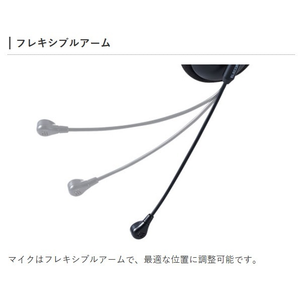 �إåɥ��å� ELECOM ���쥳�� �ޤꤿ���߼��ͥå��Х�ɥ����� ͭ�� USB HS-NB06UBK�������̡�